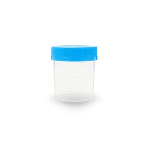 Gobelet d'échantillonnage jetable Sniper Hand en polypropylène avec bouchon à vis, emballé individuellement pour la collecte d'échantillons d'urine, de crachats et de selles - Product Image 3