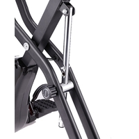 Vélo d'exercice pliable d'intérieur pour la maison, vente en gros, 8 vitesses, résistance magnétique, affichage numérique, design portable pour l'entraînement