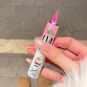 Offre Spéciale Kawaii nouveauté <span class=keywords><strong>briquet</strong></span> rose flamme gaz Butane Design moderne <span class=keywords><strong>Hello</strong></span> <span class=keywords><strong>Kitty</strong></span> dessin animé personnage Jet <span class=keywords><strong>briquet</strong></span> pour Cigarettes - Product Image 5