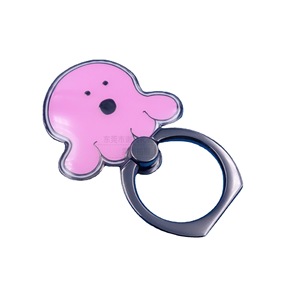 Custom Mobile Phone Ring Holder Zinc Alloy Black Nickel Color Desk <b>Stand</b> Cartoon Octopus Design - Product Image 5