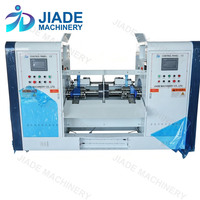Machine automatique de fabrication de sacs à légumes à double soudure étoilée, ligne de production industrielle de sacs en plastique haute vitesse JIADE, garantie 1 an
