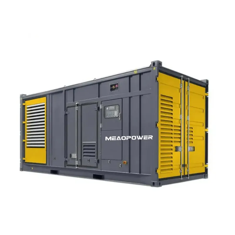 AC trifásico silencioso 1200kw gerador diesel 1500kva gerador elétrico preço