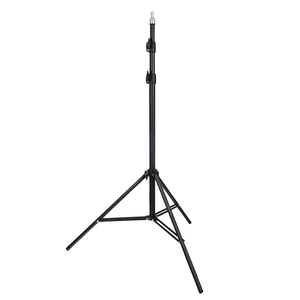 Support de trépied de sol d'ancrage vivant en alliage d'aluminium de 1.2 mètres pour la photographie de téléphone portable et l'usine de <span class=keywords><strong>projecteur</strong></span> en gros - Product Image 1