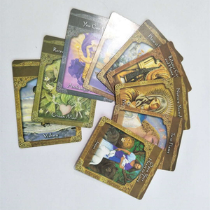 การ์ดสำหรับเล่นดอรีนขอบสีทองของผู้ผลิตออราเคิล44ใบพิมพ์ลายตามสั่งแบบ JP020 - Product Image 5