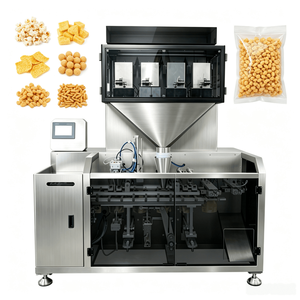 Fabricants de machines d'emballage automatiques, prix des machines d'emballage de grains de café, de granulés, de sachets pré-faits à fermeture éclair, de sachets Doypack - Product Image 1