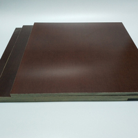 Feuille de tissu laminé phénolique de résistance à la corrosion en stock industrie chimiqueTextolite plaque taille personnalisée