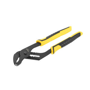For Stanley Adjustable <b>Control</b> <b>Grip</b> Pliers Serrated Jaw Surface DIY Grade Steel Plastic Handle for Industrial Use OEM - Product Image 1