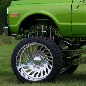 Jantes forgées pour SUV, tout-terrain, <span class=keywords><strong>Jimny</strong></span>, camion 4x4, 6x6, 22x12, 24x14, 26x14, 26x16, 5x127, 5x139.7, 6x135, 6x139.7, 8x165.1, 8x170, 5x5.5, Routan - Product Image 1