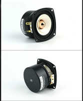 KYYSLB Haut-Parleur Plage Complète 3 Pouces 15-60W, Unité Audio Hifi Modifiée pour Voiture et Amplificateur Sonore Maison
