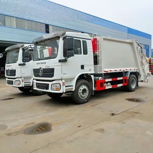 Camion à ordures compacteur arrière Shacman Euro 2 LHD à vendre - Product Image 5
