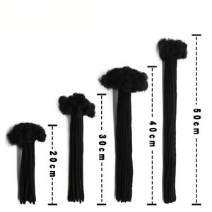 Extensions de Dreadlocks Permanentes Faites à la Main pour Hommes/Femmes/Enfants, Tête Complète, Peuvent Être Teintes, Décolorées, Bouclées, Cheveux Humains Super Double Drawn - Product Image 4