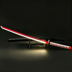 Spada Giocattolo Nichirin di <span class=keywords><strong>Tanjiro</strong></span> <span class=keywords><strong>Kamado</strong></span> con Luce LED da 101cm, Materiale Sicuro, per <span class=keywords><strong>Età</strong></span> 5+ - Product Image 2