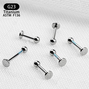 Clous en titane G23 ASTM F136 de 7 mm, 8 mm, 9 mm, 10 mm, 12 mm pour piercing des lèvres, des oreilles et du nez - Product Image 4