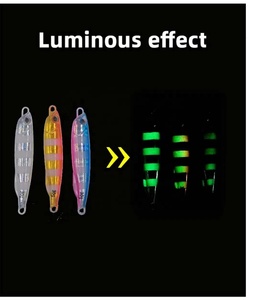 20G 30g 40g 60g 80g Drag Metal Cast Slim Jig señuelo de pesca <span class=keywords><strong>Jigging</strong></span> cebo Artificial lentejuelas lubina Jigbait HTJ01 - Product Image 5