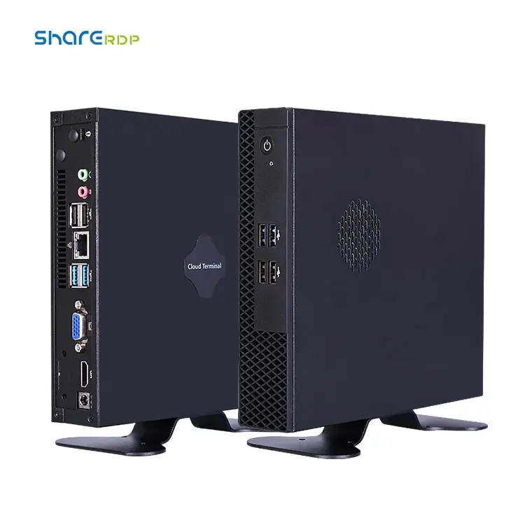 SHARE Computadora Nettop PC Core I5 Micro Computer Barebone 3th to 8th Gen 3317U Office Compact Wifi Nettop PC I5 For Business