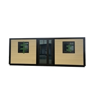 Maisons extensibles de 40 pieds, trois chambres et un salon, imperméables et résistantes aux tremblements de terre, personnalisation possible