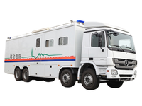 Nouveau véhicule médical mobile à transmission manuelle diesel pour les contrôles de santé, équipement médical avancé pour les secours médicaux d'urgence