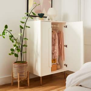 Pot de plantes en rotin naturel artisanal, support de plantes en rotin élégant, jardinière pour intérieur, extérieur, décoration de maison et de bureau - Product Image 4