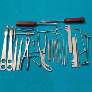 Kit d'instruments chirurgicaux pour traumatologie de petits fragments, 30 pièces, pour chirurgie orthopédique de précision, réutilisable - Product Image 1