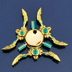 <span class=keywords><strong>Spinner</strong></span> de Mano al por Mayor, Juguete Antiestrés de Aleación, Regalos Novedosos, Giroscopio de Dedo - Product Image 6