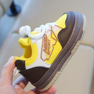 Primavera e autunno ragazzi moda basket scarpe ragazze gomma con suola antiscivolo scarpe da bambino morbido suola comode <span class=keywords><strong>Sneakers</strong></span> - Product Image 5