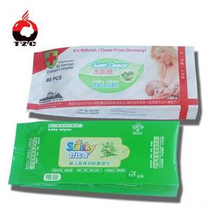 Good Quality Custom Printed OPP Laminated <strong>Wet</strong> Wipes Packaging Heat <strong>Seal</strong> - Product Image 4