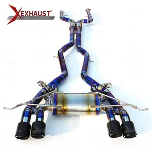 76mm 3inch ống xả cho BMW M3 M4 G80 g82 M5 F90 F10 E60 catback xả tip van xả Muffler downpipe