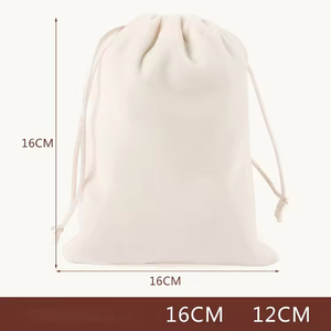 Custom Small Velvet Jewelry Storage Drawstring <b>Pouch</b> Custom Color Silk-screen Printing for Earrings Necklaces Rings Bracelets - Product Image 6