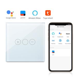 定制Logo品牌1/2/3/4帮图雅智能开关WiFi触摸灯遥控调光器智能开关 - Product Image 5