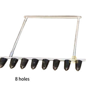 Qianqin Semoir <span class=keywords><strong>de</strong></span> légumes à la fraise Poinçon agricole à 8 trous - Product Image 2