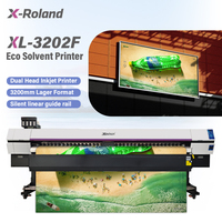 Impresora de Inyección de Tinta Multicolor de Formato Grande I3200 de Doble Cabezal de 3.2m, Impresora Eco Solvente de 600 Dpi