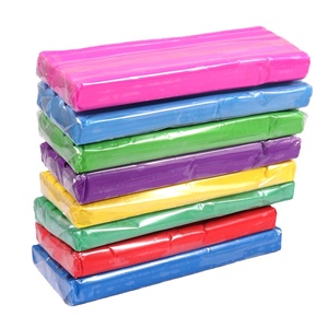 Kit de pâte à <span class=keywords><strong>modeler</strong></span> polymère auto-durcissante Foska pour enfants, non toxique, coloré, fait main, jouets en argile légère pour enfants, conforme ASTM - Product Image 1