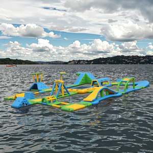 Mécanisme d'obstacle <span class=keywords><strong>gonflable</strong></span> pour parc aquatique, équipement de Sports aquatiques, Course <span class=keywords><strong>sur</strong></span> le lac - Product Image 5