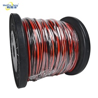 Cable de cinta plana UL2468 al por mayor con aislamiento de PVC codificado por colores y conductor de cobre trenzado cables eléctricos de bajo precio