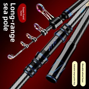 <span class=keywords><strong>Canne</strong></span> à pêche en mer Wolf King Ben Ding Carbon Long-Section, action extra-dure, ultra-dure, robuste, longue portée, <span class=keywords><strong>pour</strong></span> pêche en haute mer. - Product Image 1
