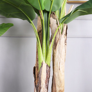 <b>Artificial</b> Banana <b>Tree</b> 160cm Plastic High Simulation Home Decor Indoor Outdoor Plant Cylinder Pot Single Piece - Product Image 4
