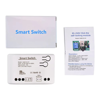 EWeLink 1/2/4 canaux Smart WiFi Bt sans fil Module de commutation de relais de Contact sec APP télécommande 2.4G RF récepteur 12V 220V
