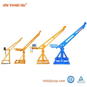 Jyh 360 độ Mini Crane khỉ hoist Lift JIB Crane với Palăng điện ngoài trời nhà xây dựng ngành công nghiệp - Product Image 4