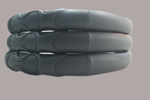 Housse de volant de voiture en cuir universelle respirante antidérapante, accessoires intérieurs de voiture - Product Image 6