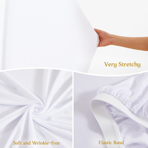 Support de cadre circulaire de luxe pour décoration d'événements, accessoire photo pour fête d'anniversaire, cérémonie de mariage / <span class=keywords><strong>Fond</strong></span> photo rond en tissu <span class=keywords><strong>noir</strong></span> - Product Image 3