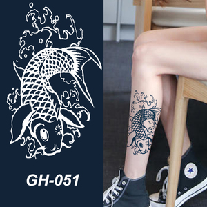 Plantillas de Tatuajes Temporales Resistentes al Agua de Larga Duración (15 Días) para Hombres y Mujeres, Arte Corporal, Brazos, Pecho, Piernas, Hombros, Pegatinas de Tatuajes - Product Image 6