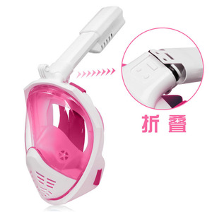 Máscara Facial Completa de Silicona con Cristal Templado de 4.0mm para Snorkel y Deportes Acuáticos Universales - Product Image 2