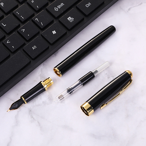 Stylos à bille <span class=keywords><strong>de</strong></span> luxe à <span class=keywords><strong>encre</strong></span> noire, best-sellers, papeterie vintage, cadeau promotionnel, stylos <span class=keywords><strong>plume</strong></span> chinois - Product Image 6