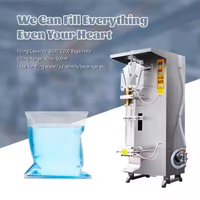 Machine de remplissage et d'emballage liquide entièrement automatique pour boissons, bière, lait, huile, eau, sachets/pochettes, haute efficacité, fonctionnement facile