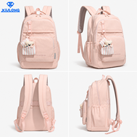 Sac à Dos Scolaire Mignon pour Filles, Grande Capacité, Léger, pour Étudiantes - Vente en Gros