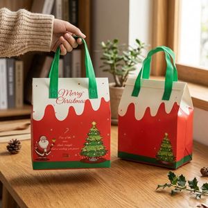 Bolsa Térmica Aislante Personalizada con Logotipo Navideño para Restaurantes y Cafeterías, Bolsa Refrigerante para Alimentos - Product Image 6