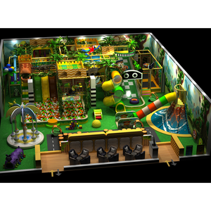 Aire de jeux intérieure pour enfants Jungle Gym - Parc d'attractions - Product Image 4