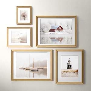 Handmade Resin Vintage <b>Photo</b> <b>Frames</b> <b>for</b> Home Office Decoration Tabletop and <b>Wall</b> Use White Brown - Product Image 5