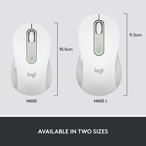 Ratón Inalámbrico <span class=keywords><strong>Logitech</strong></span> <span class=keywords><strong>M650</strong></span> Mini USB con Clics Silenciosos, Ergonómico, de 5 Botones, Compatible con Múltiples Dispositivos - Product Image 5
