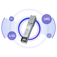 GPON OLT Stick Satu Port FTTH FTTx 1.25G 2.5G SFP Mini OLT Portabel untuk Serat Optik FTTH